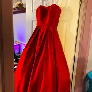 Selling my old prom dress, worn once.